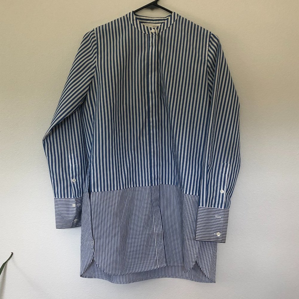 Striped Tunic Shirt by Achro in Sz Small